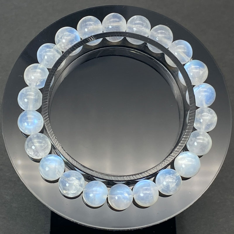 ムーンストーンブレス　18.5ｇ/9ｍｍ　 No,4378