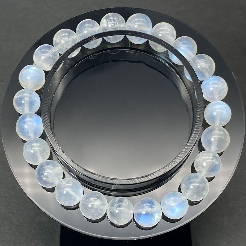 ムーンストーンブレス　19.0ｇ/9ｍｍ　 No,4379