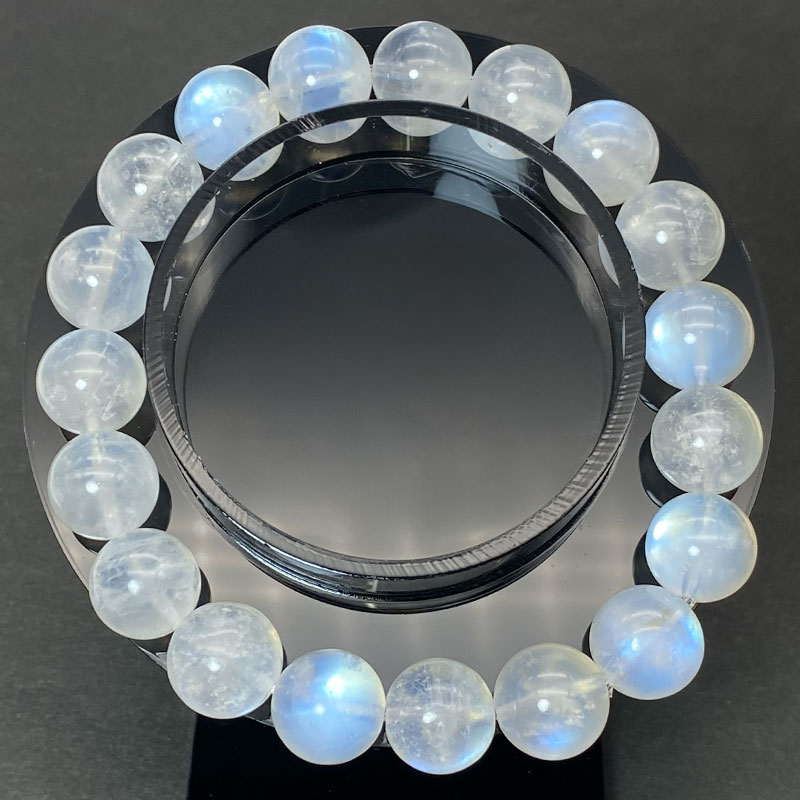 ムーンストーンブレス　34.5ｇ/11ｍｍ　 No,4380