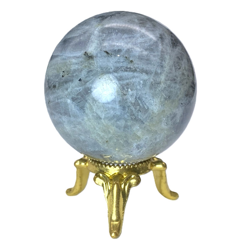 ラブラド丸玉　グレー　No,4387