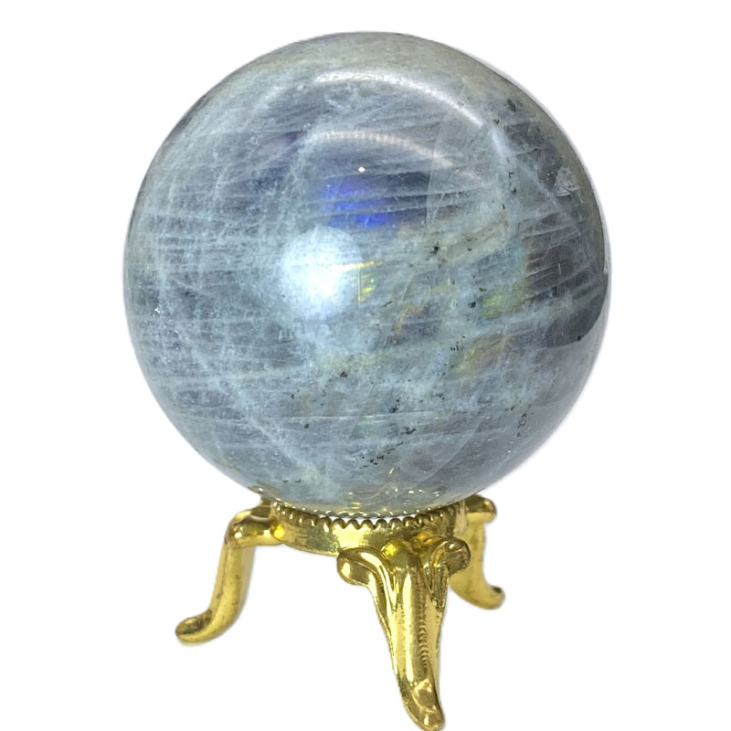 ラブラド丸玉　グレー　No,4390