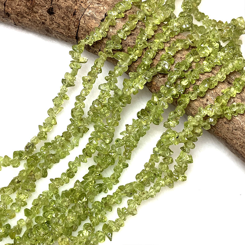 プチビーズ ペリドット  80～90cm