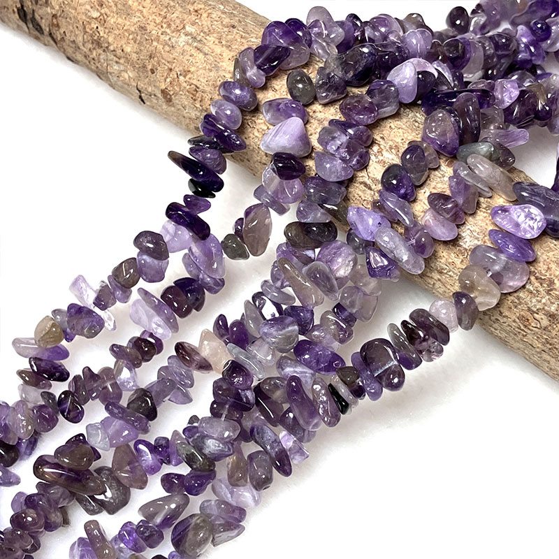 プチビーズ アメジスト75～80cm