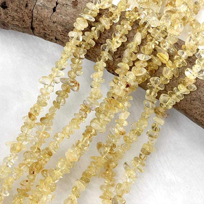 プチビーズ シトリン  75～80cm