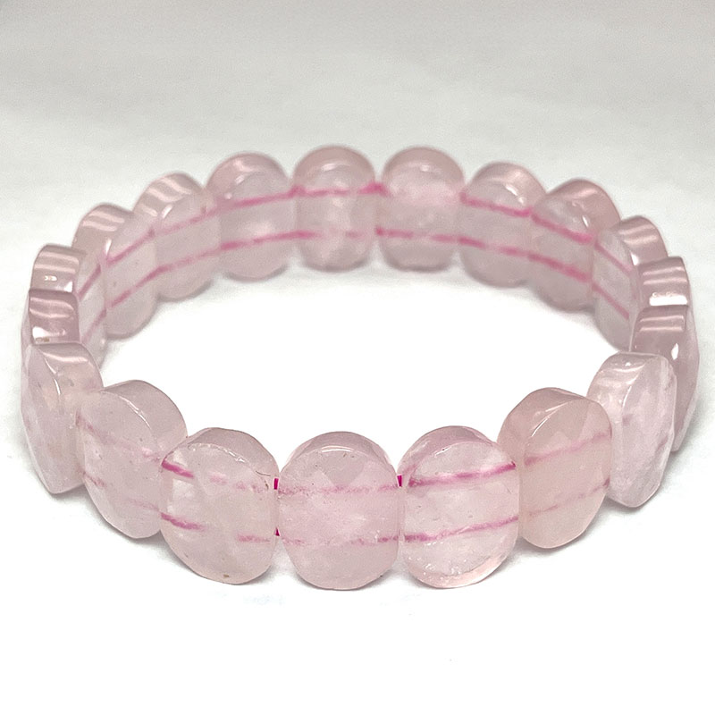 ローズクォーツ バングルブレス　No,4466