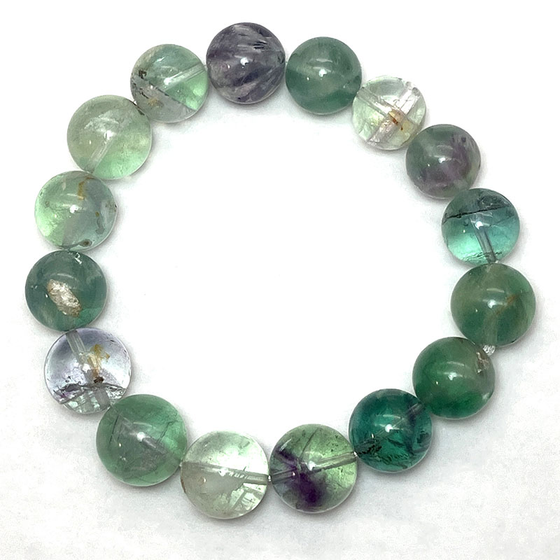 フローライトブレス　 (エンジェルフェザー)　13mm　No,4468