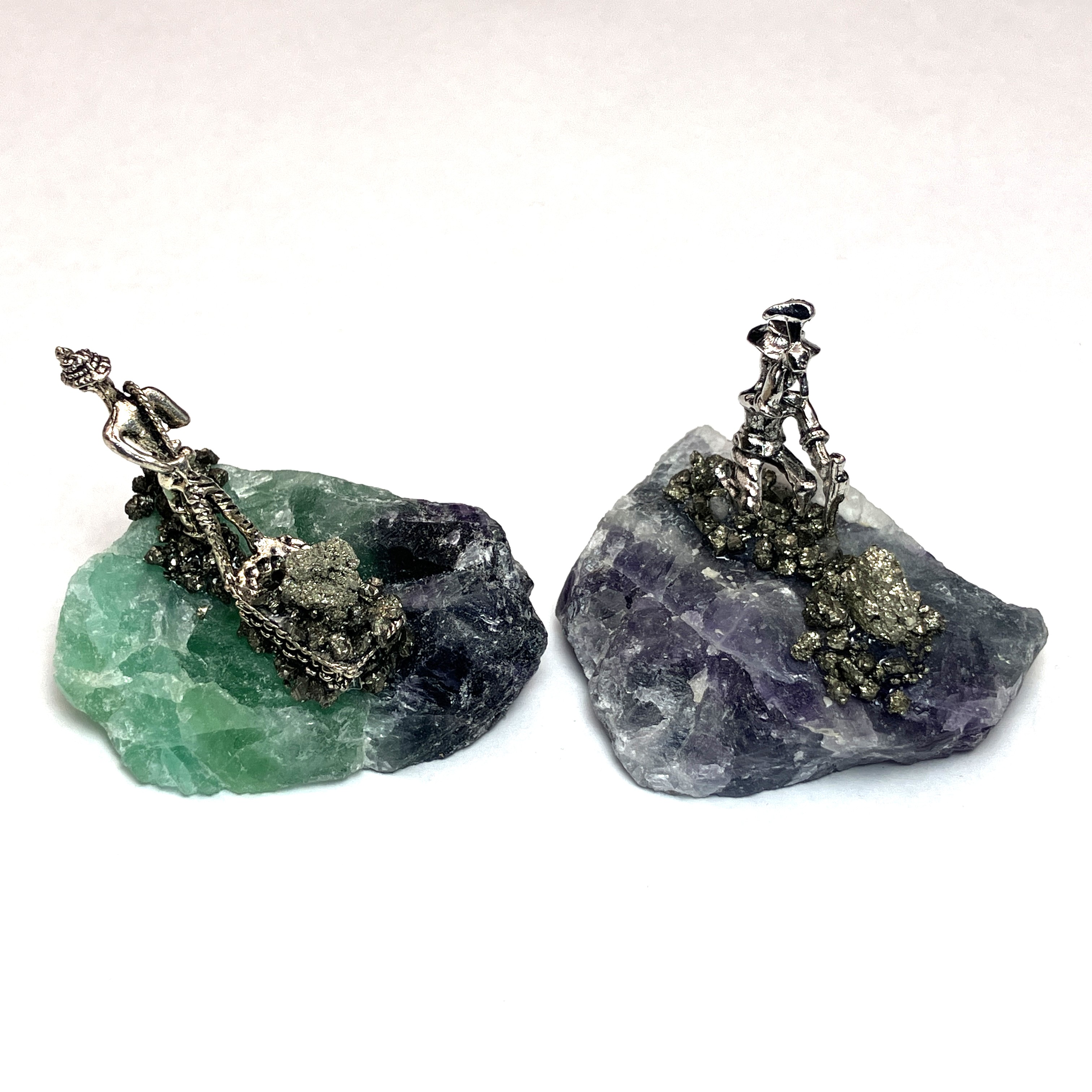 マイニング ストーン　フローライト　No,4558