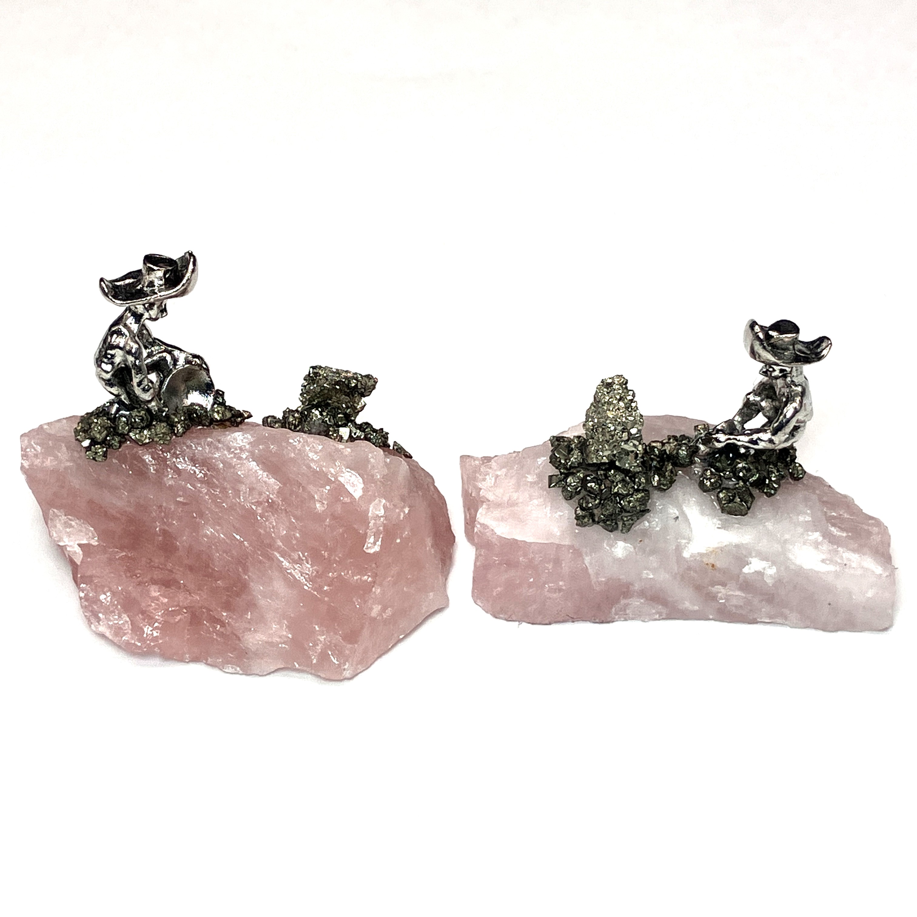 マイニング ストーン　ローズクォーツ　No,4559