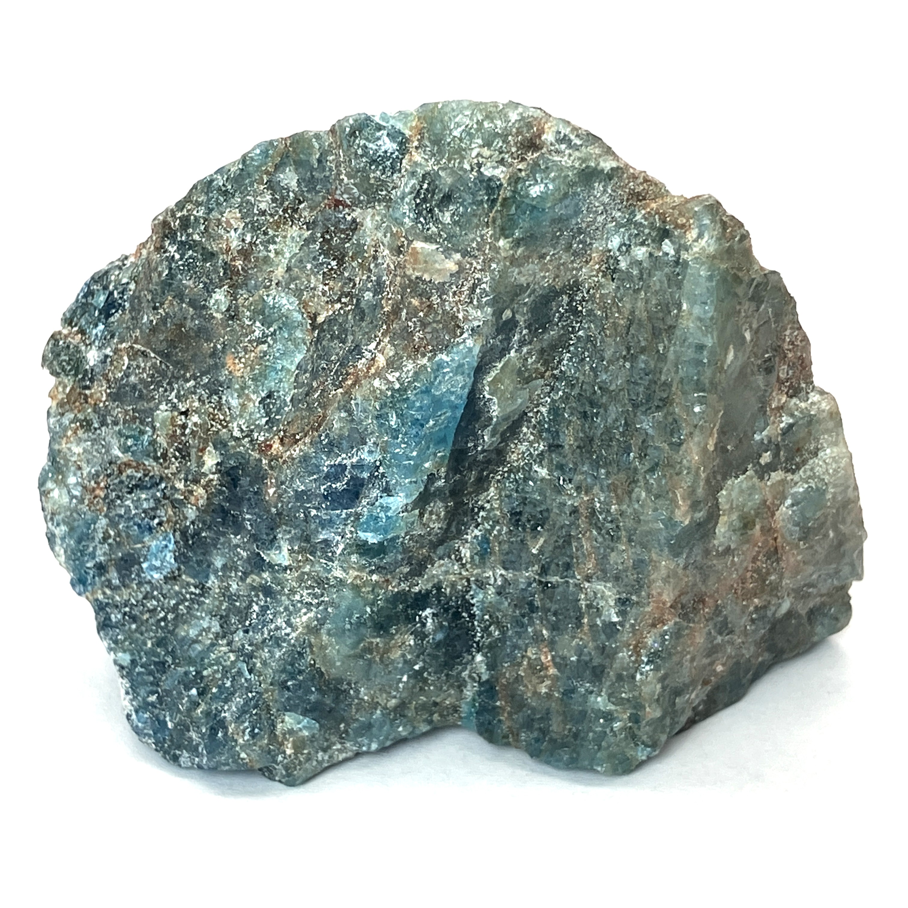 ラフストーン アパタイト 約200g　No,4687