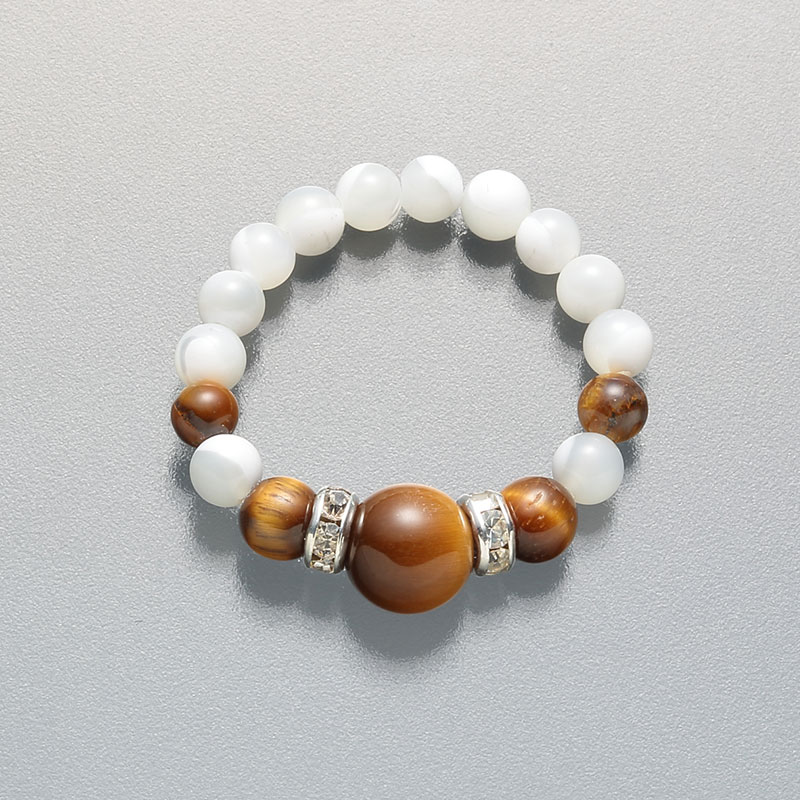 MOP 3mm リング（タイガーアイ）