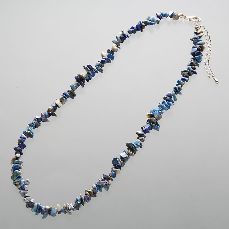 プチネックレス45cm　ラピスラズリー