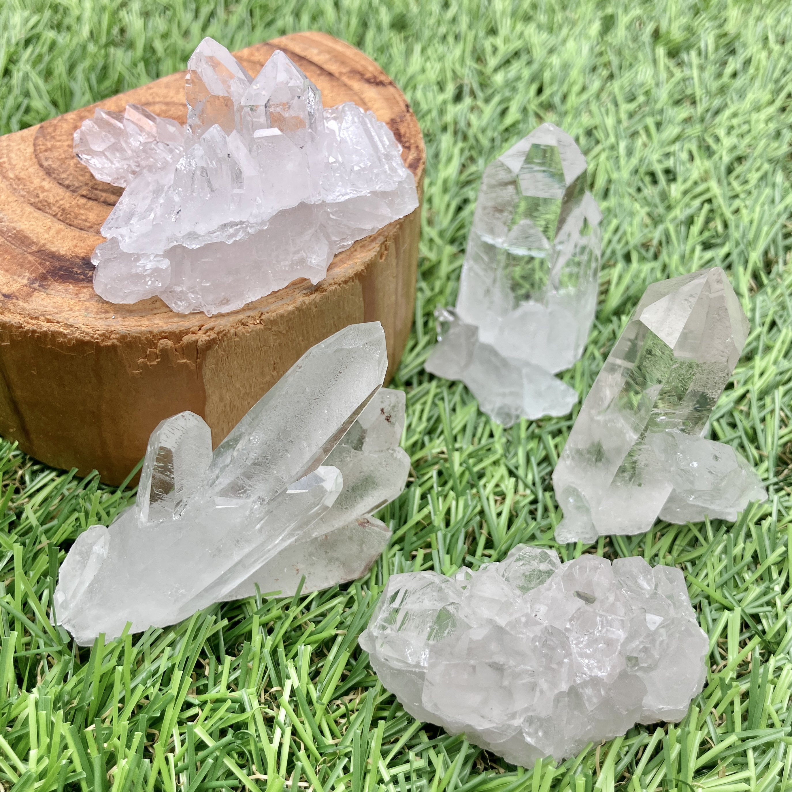 【SPOT SALE】水晶クラスター トマスゴンサガ産 30g 5個セット