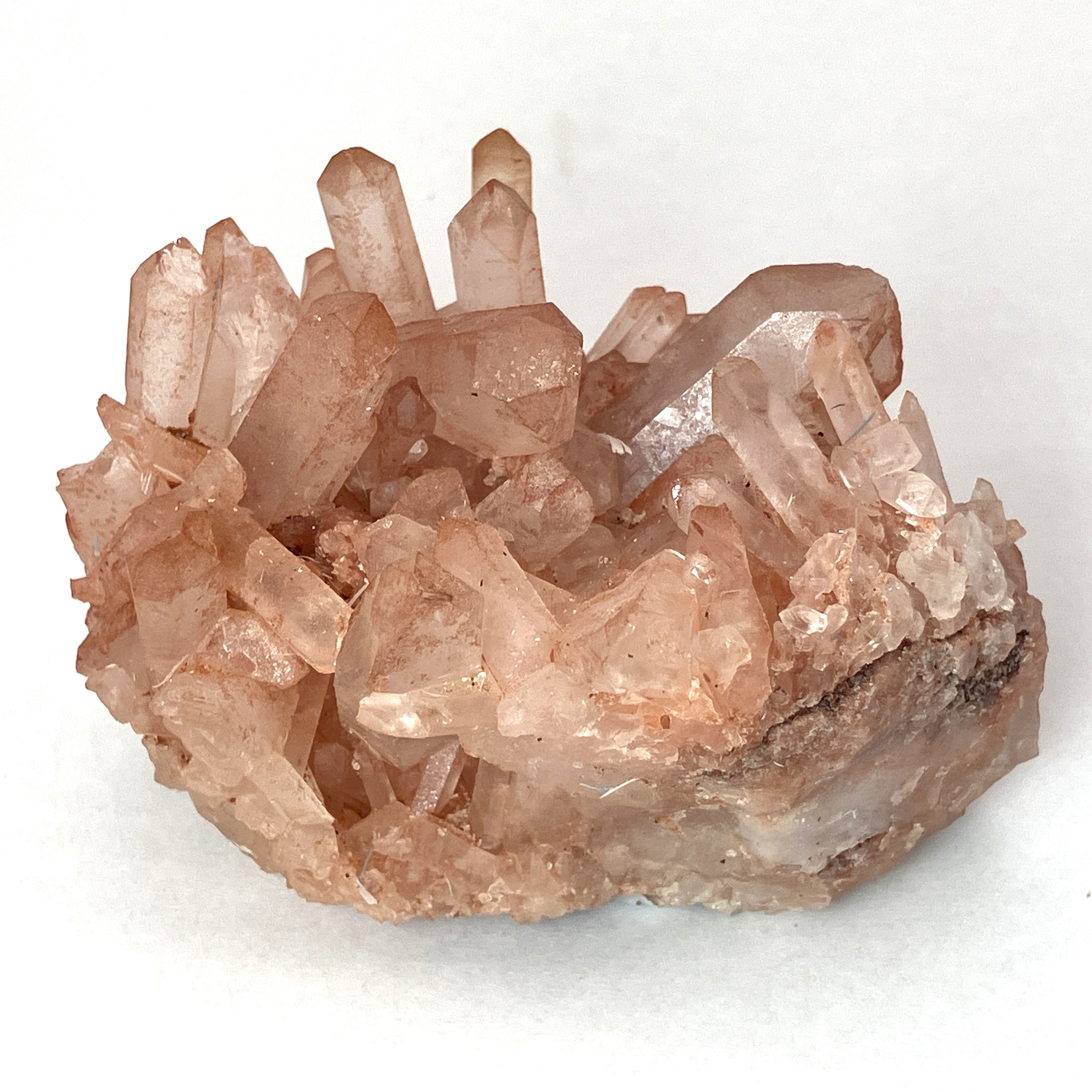 水晶クラスター マダガスカル タンジェリン　約200g　No,4927