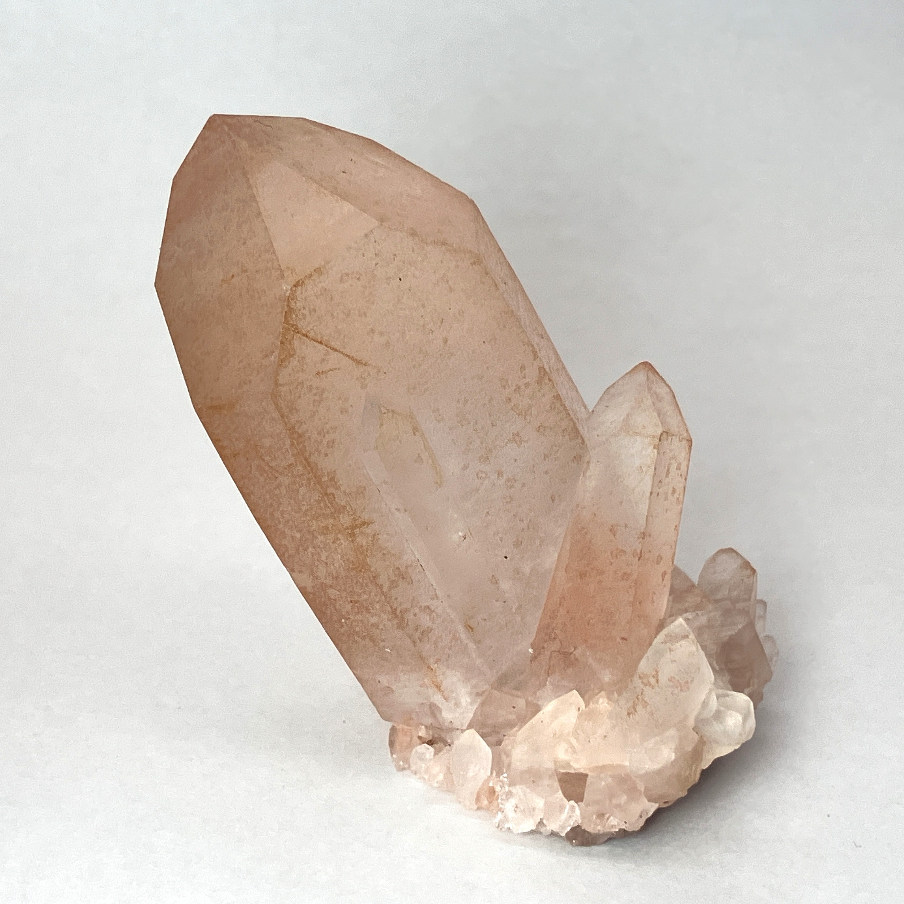 水晶クラスター マダガスカル タンジェリン　約100g　No,4930