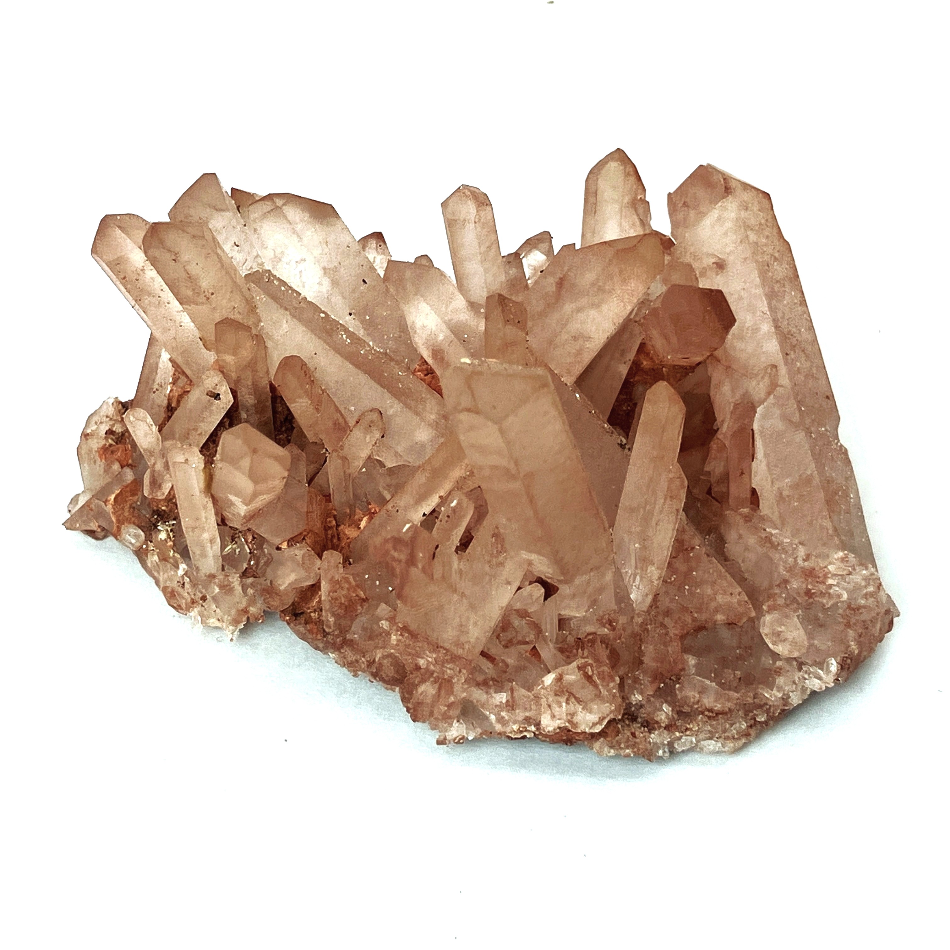 水晶クラスター マダガスカル タンジェリン　約100g　No,4931