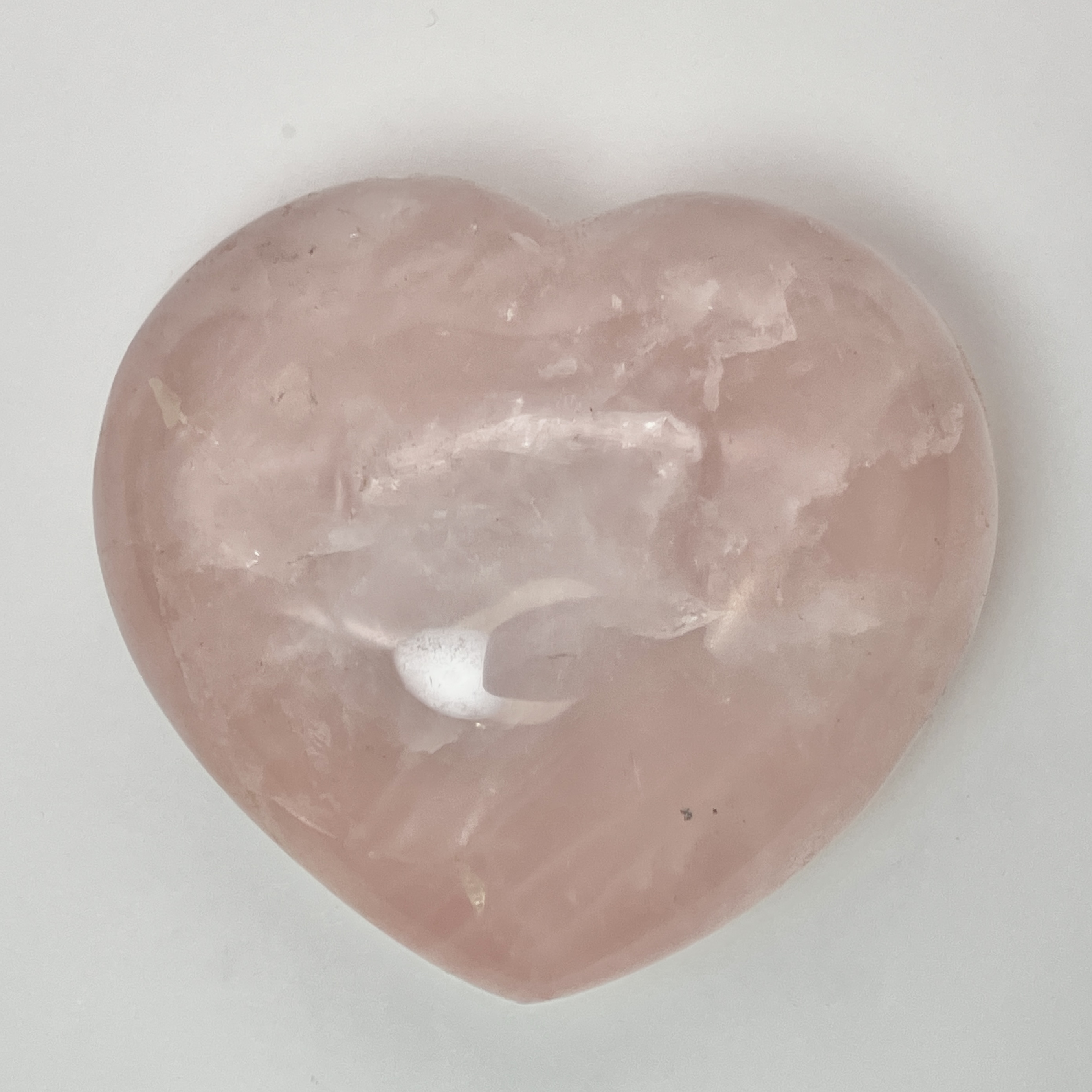 ローズクォーツ ハート 300g　No,5019