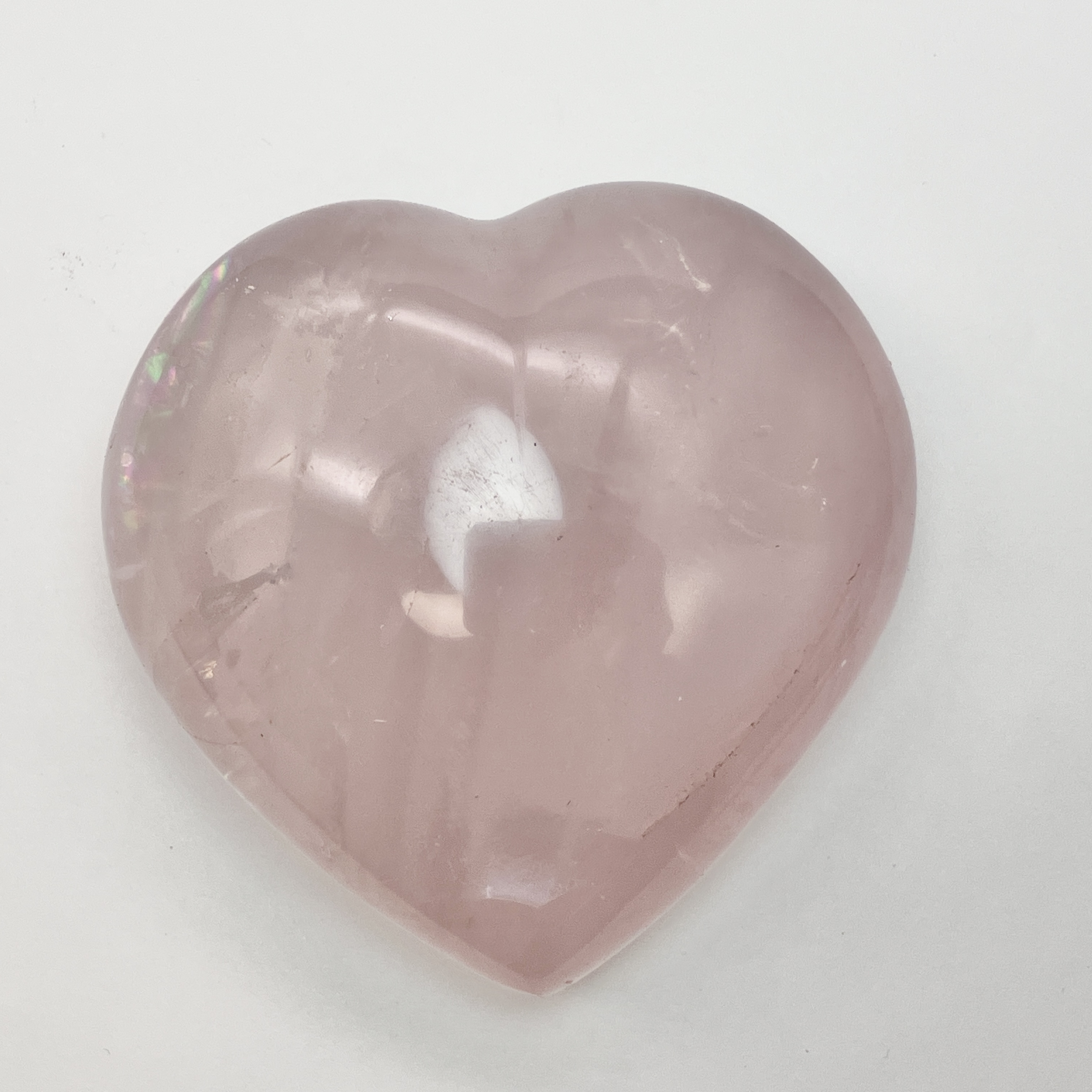 ローズクォーツ ハート 200g　No,5022