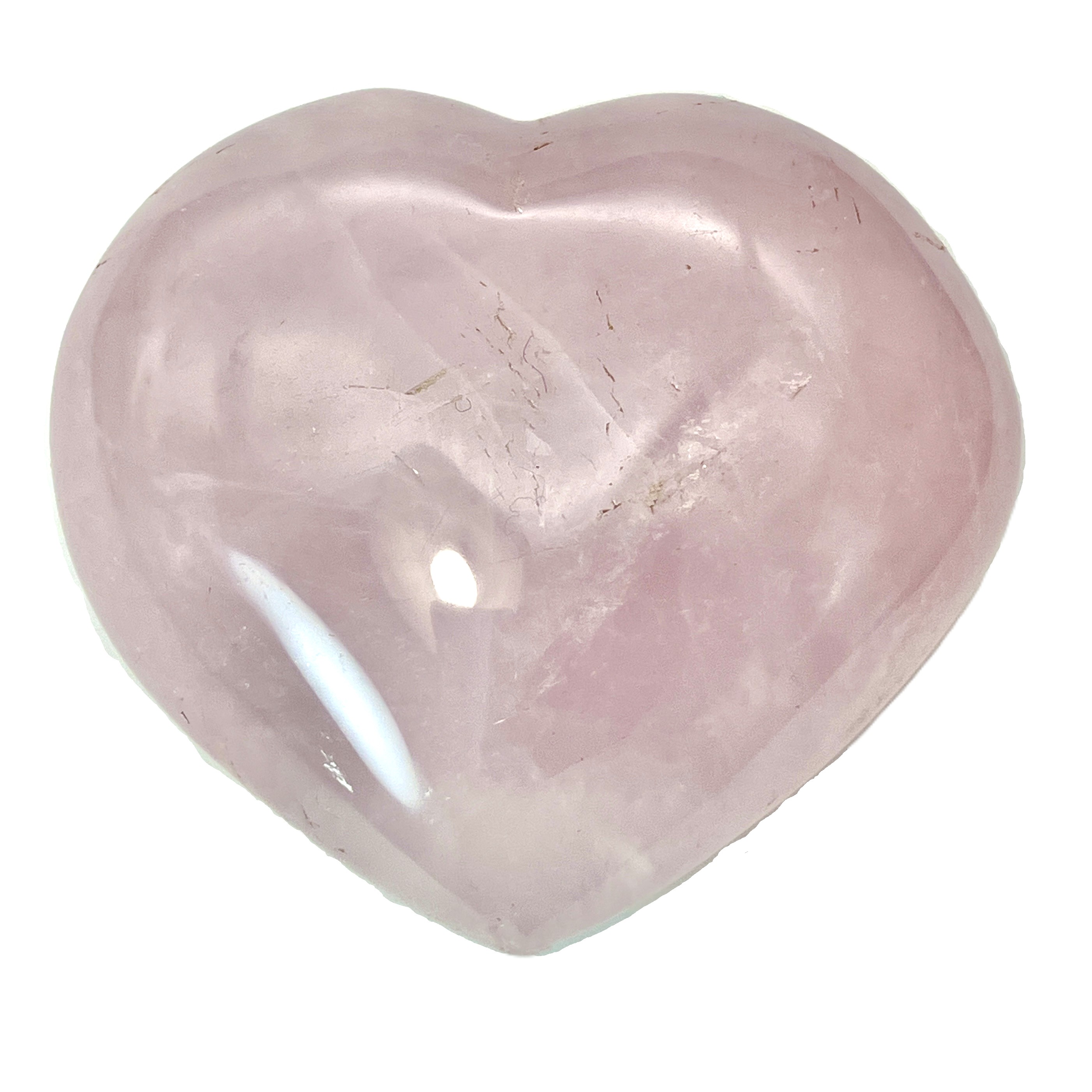 ローズクォーツ ハート 150g　No,5024