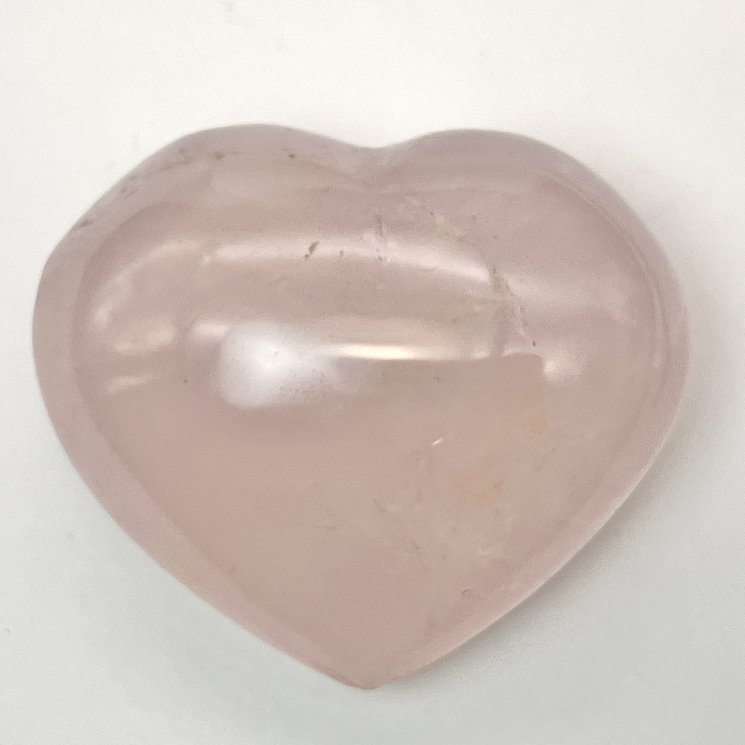 ローズクォーツ ハート 100g　No,5026