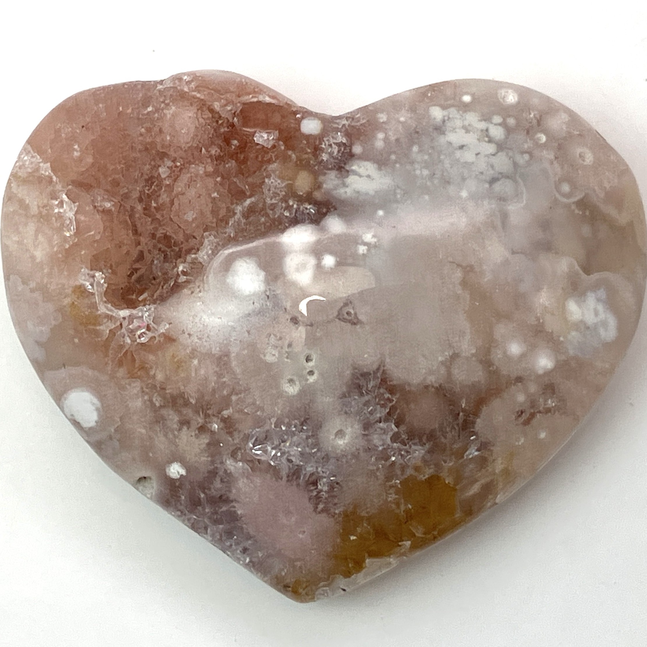 桜メノウ ハート（M）No,5029