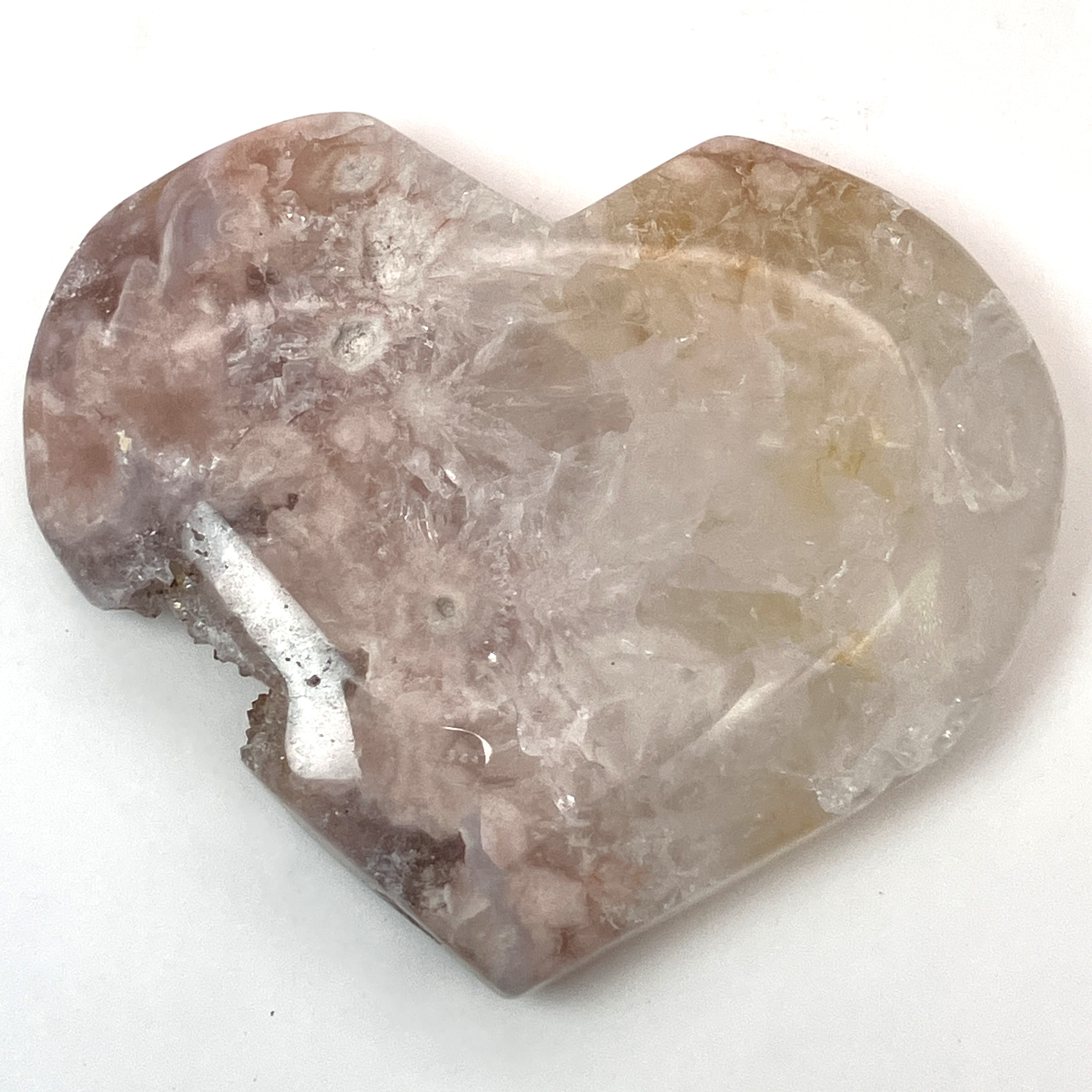 桜メノウ ハート（L）No,5035