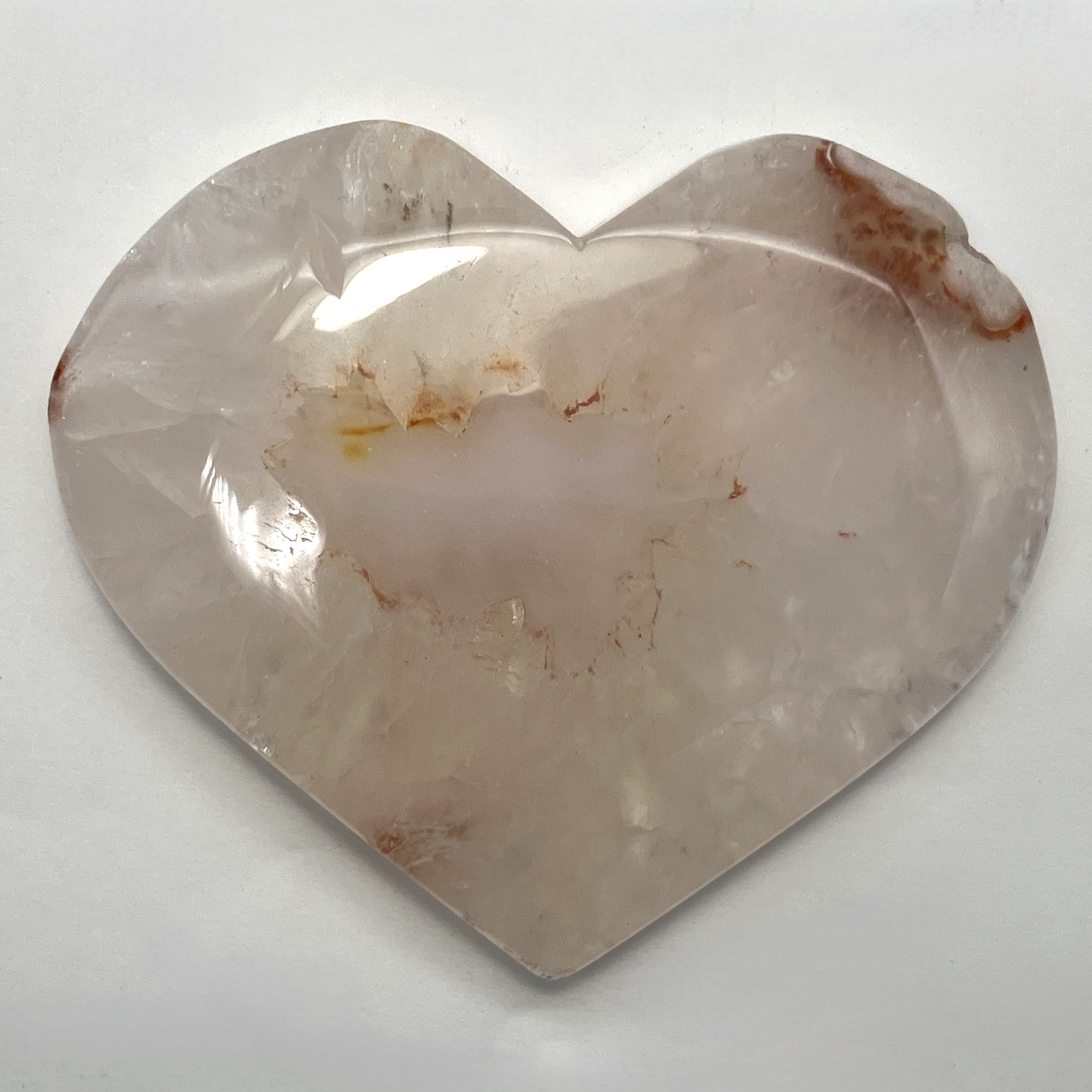 桜メノウ ハート（L）No,5039