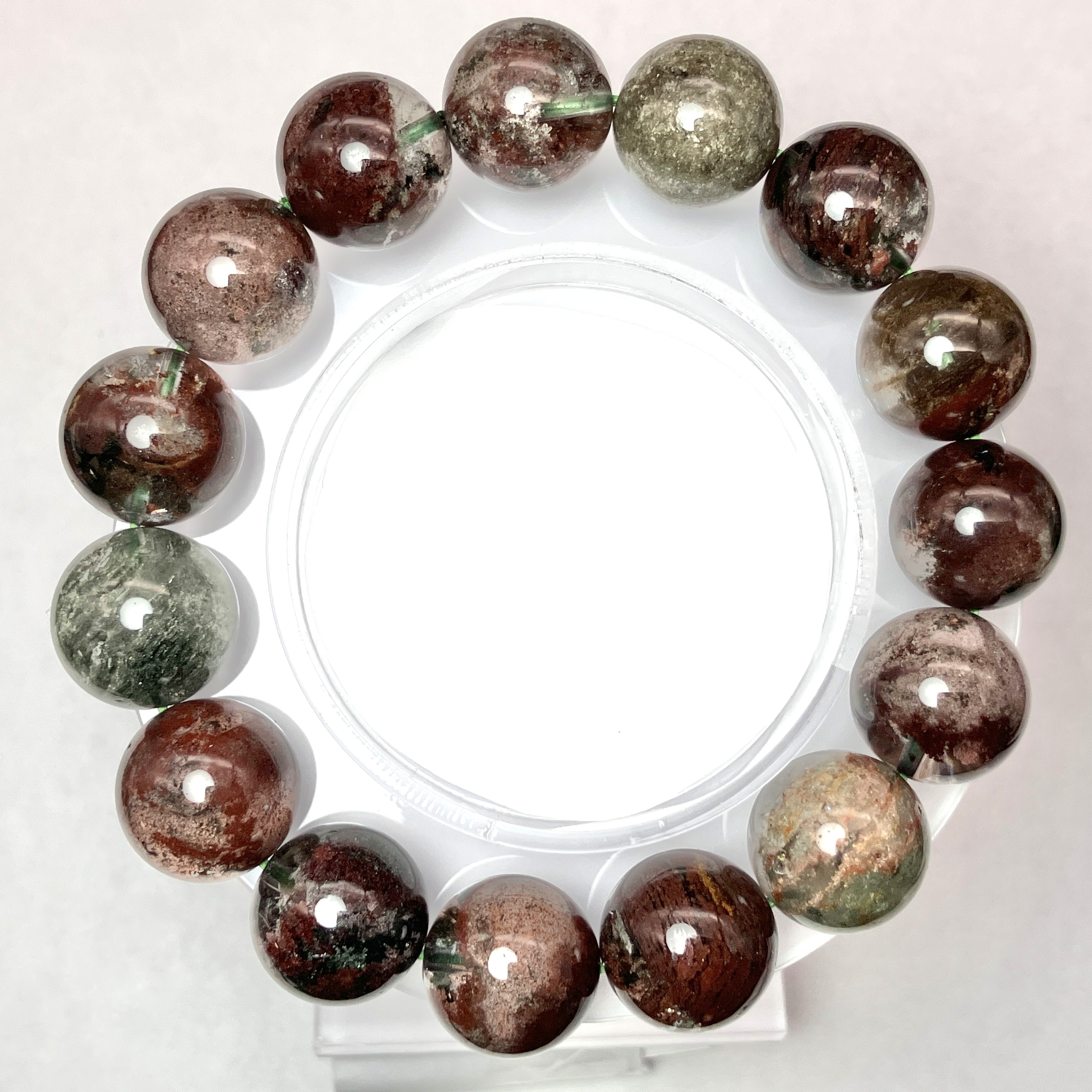 ガーデンクォーツブレス　14ｍｍ　No,5159