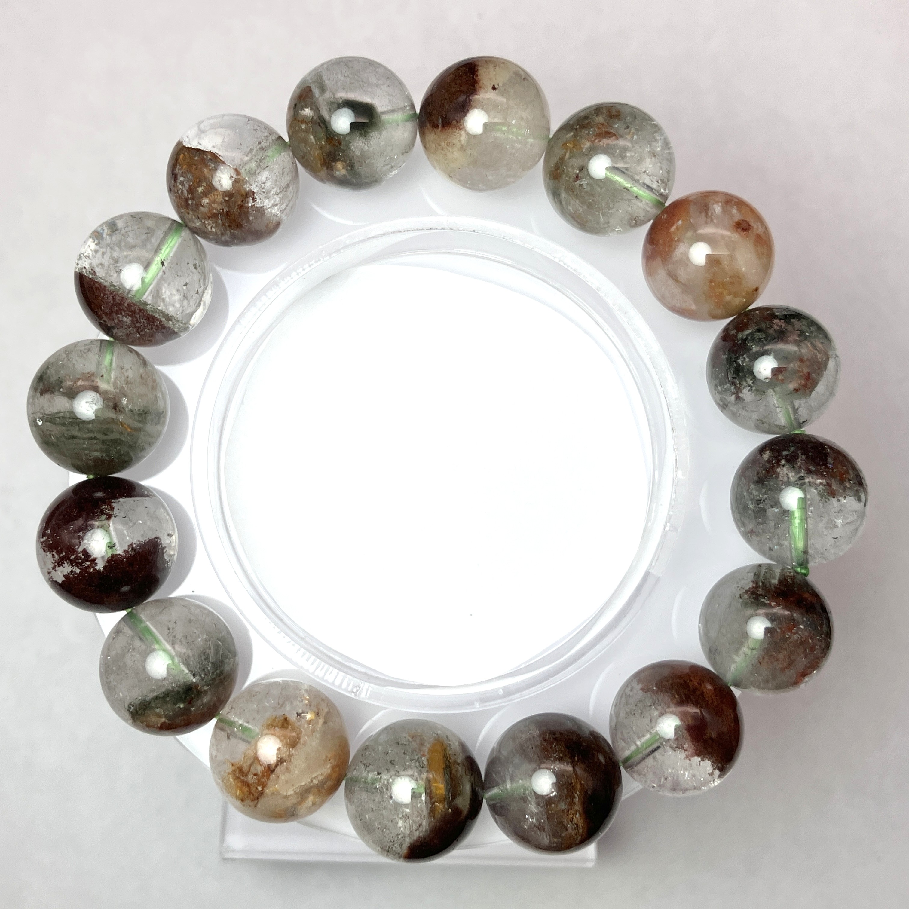 ガーデンクォーツブレス　13ｍｍ　No,5160