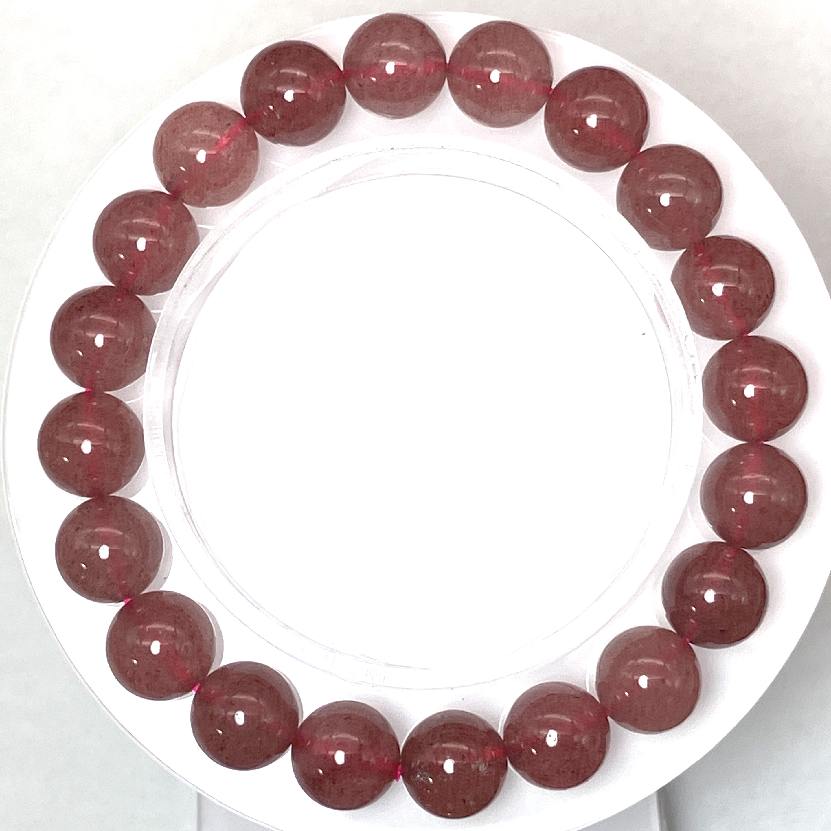 ストロベリークォーツブレス　10mm　No,5195