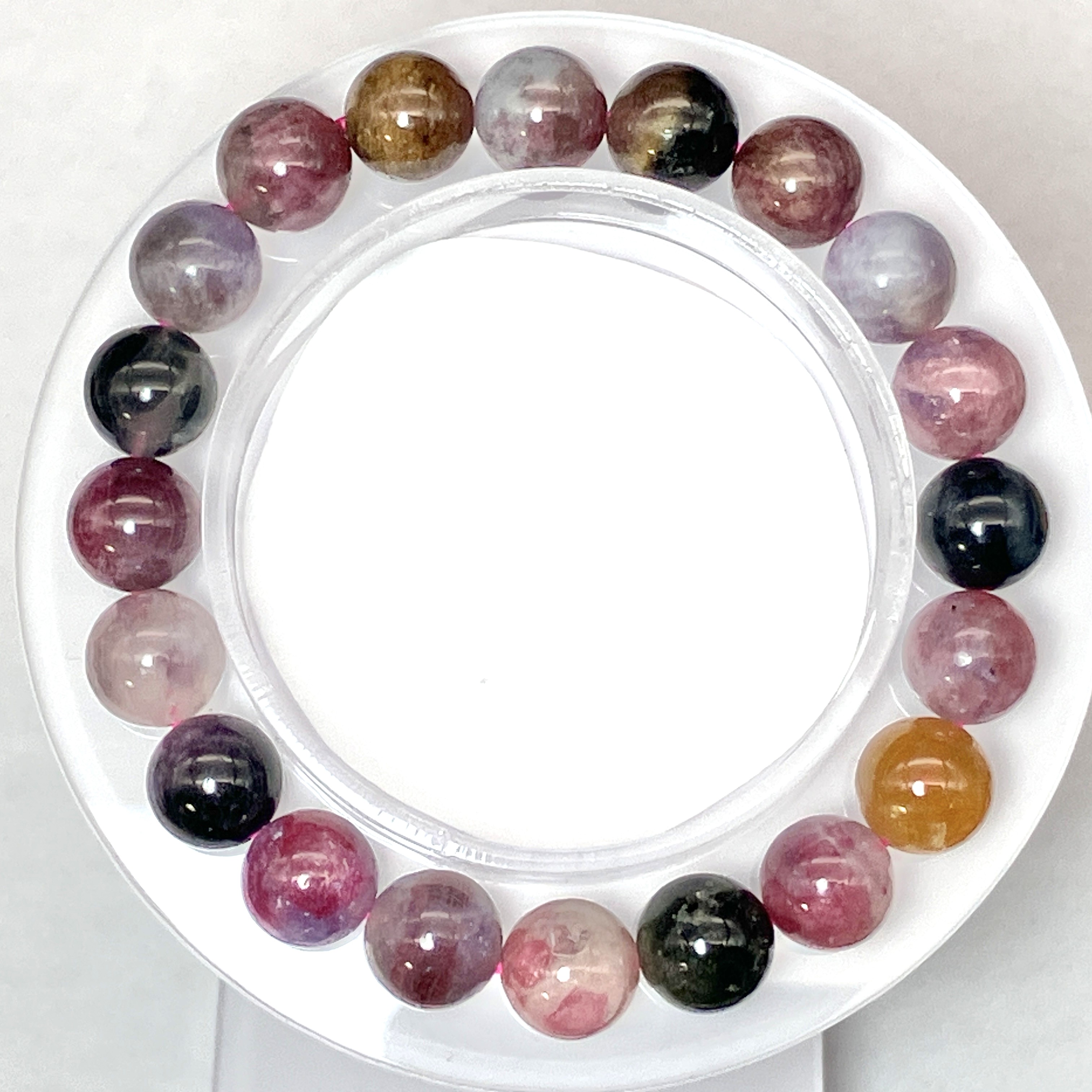 マルチトルマリンブレス　27g/9mm　No,5201