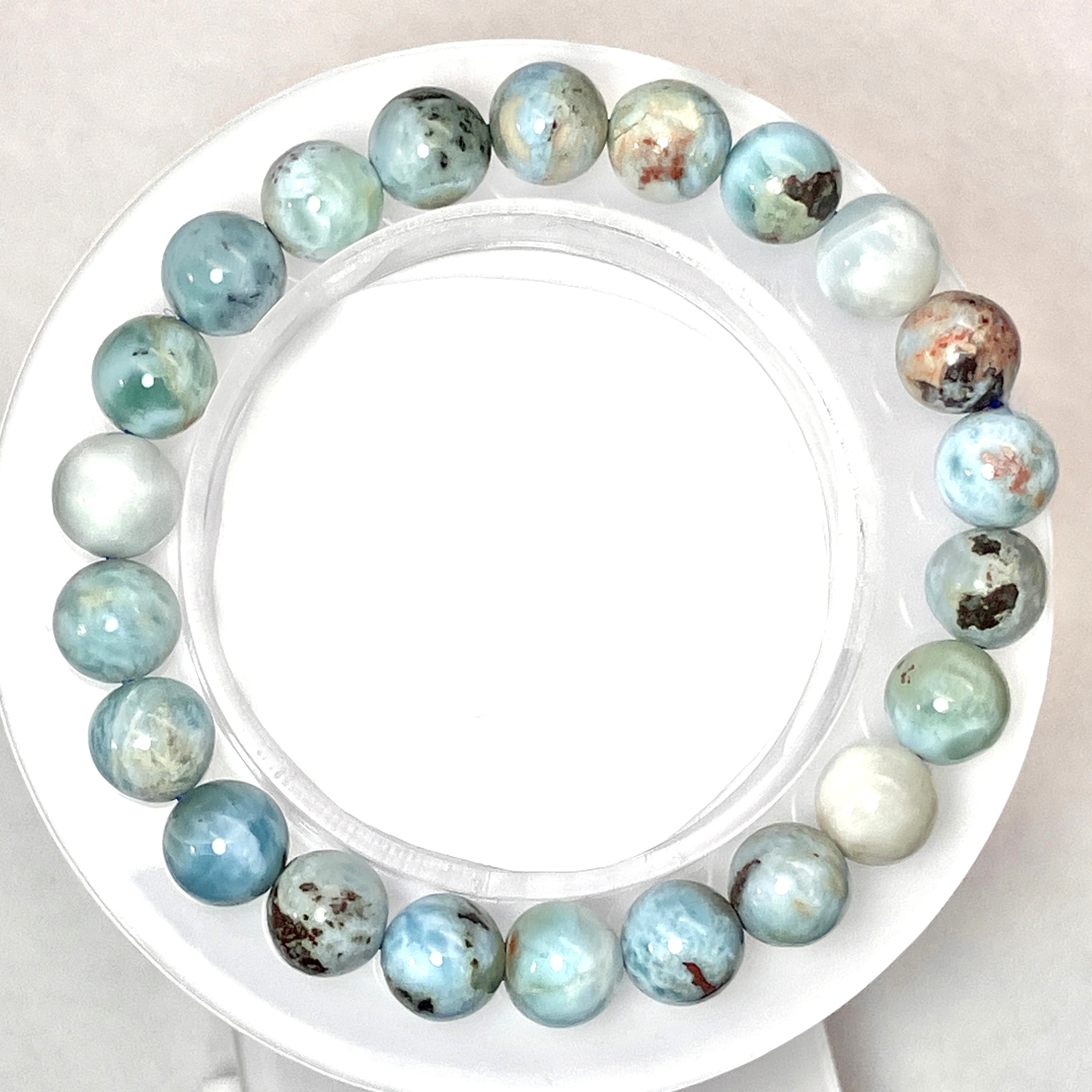 チョコレートラリマーブレス　23g/9mm　No,5211