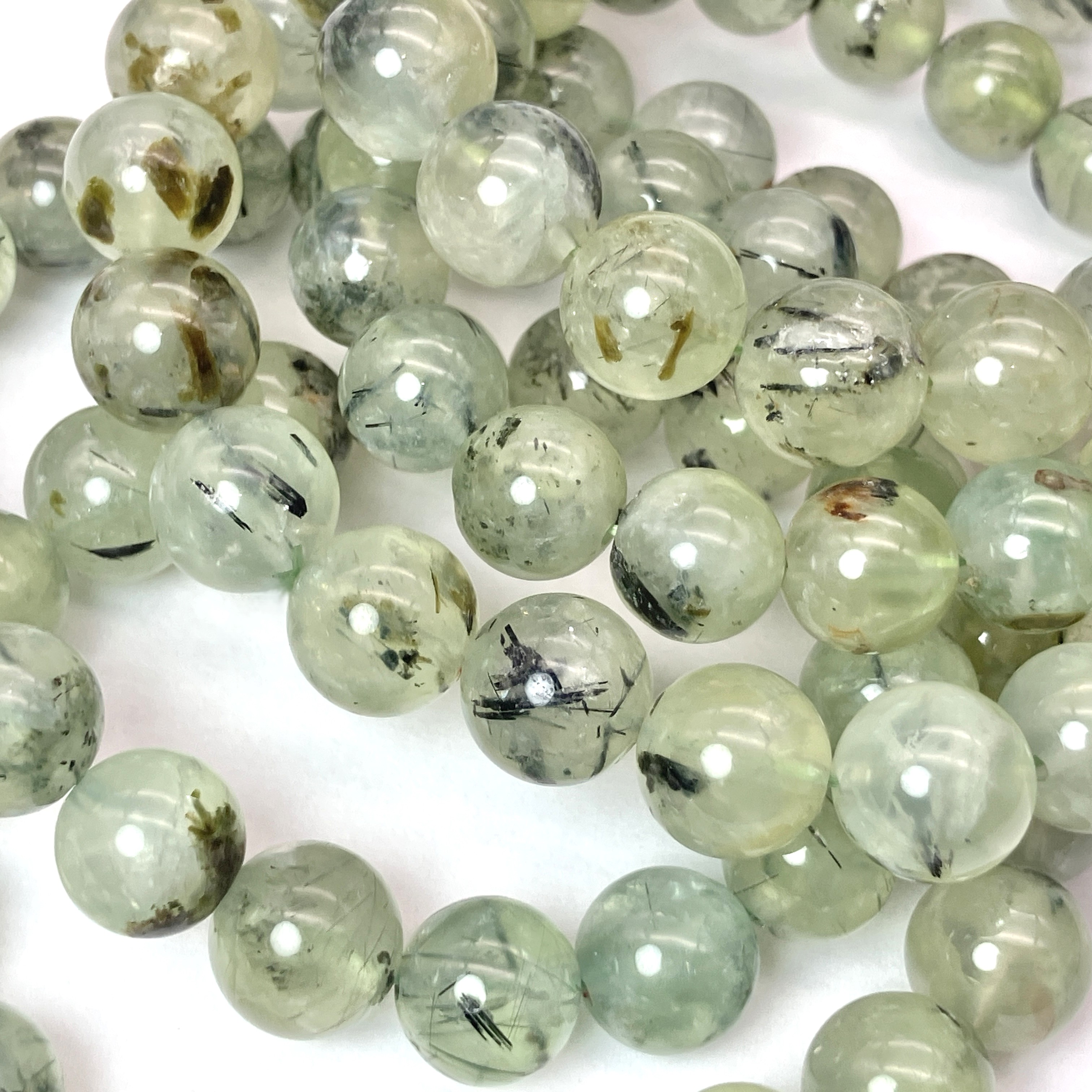 プレナイトブレス 10～11mm No,5246｜アクセサリー | 天然石