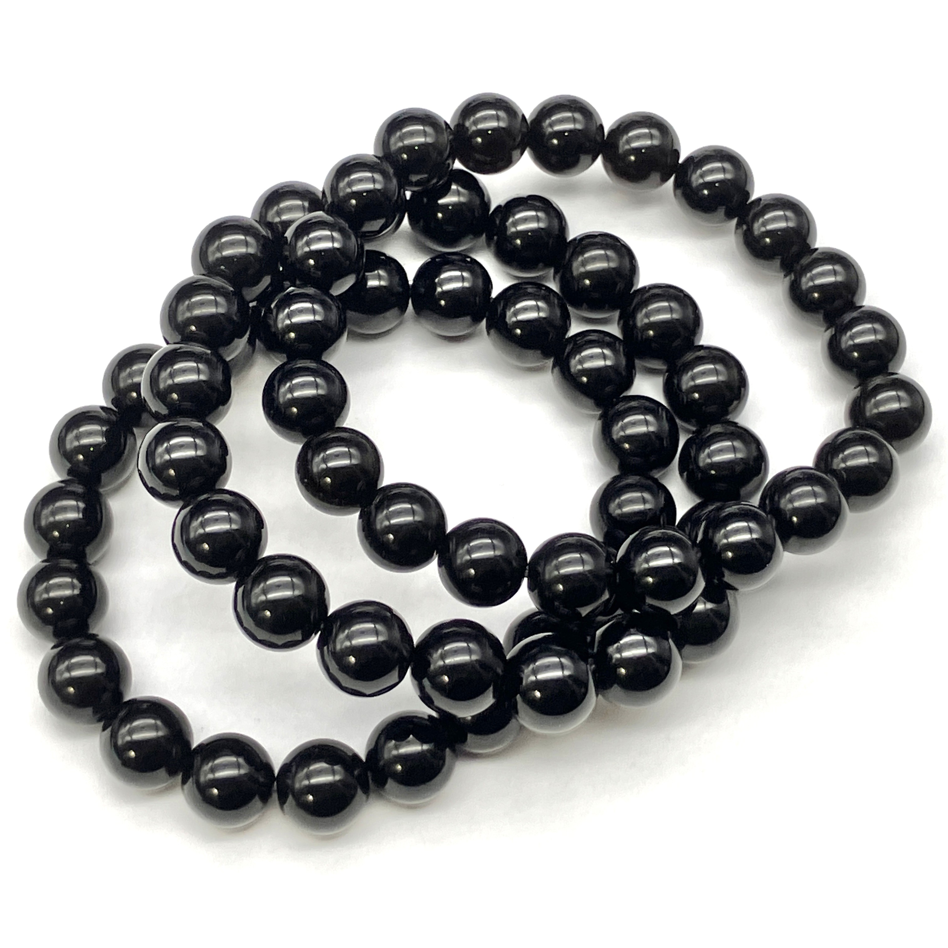 黒水晶ブレス 10mm　No,5250