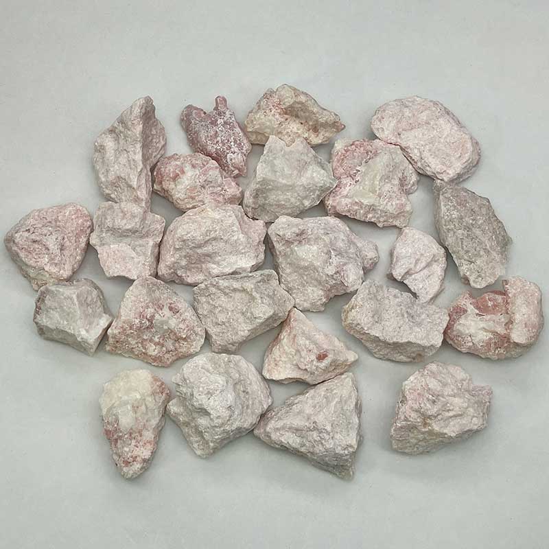ラフストーン ピンクオパール　約1kg　No,5385