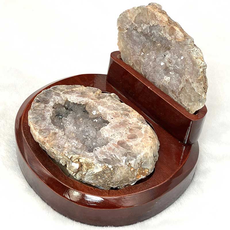 蓋付メノウ台付　約450ｇ　No,5555