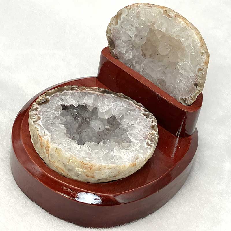 蓋付メノウ台付　約400ｇ　No,5559