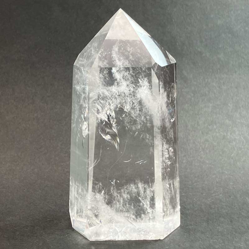 水晶ポイント　約180g　No,6170