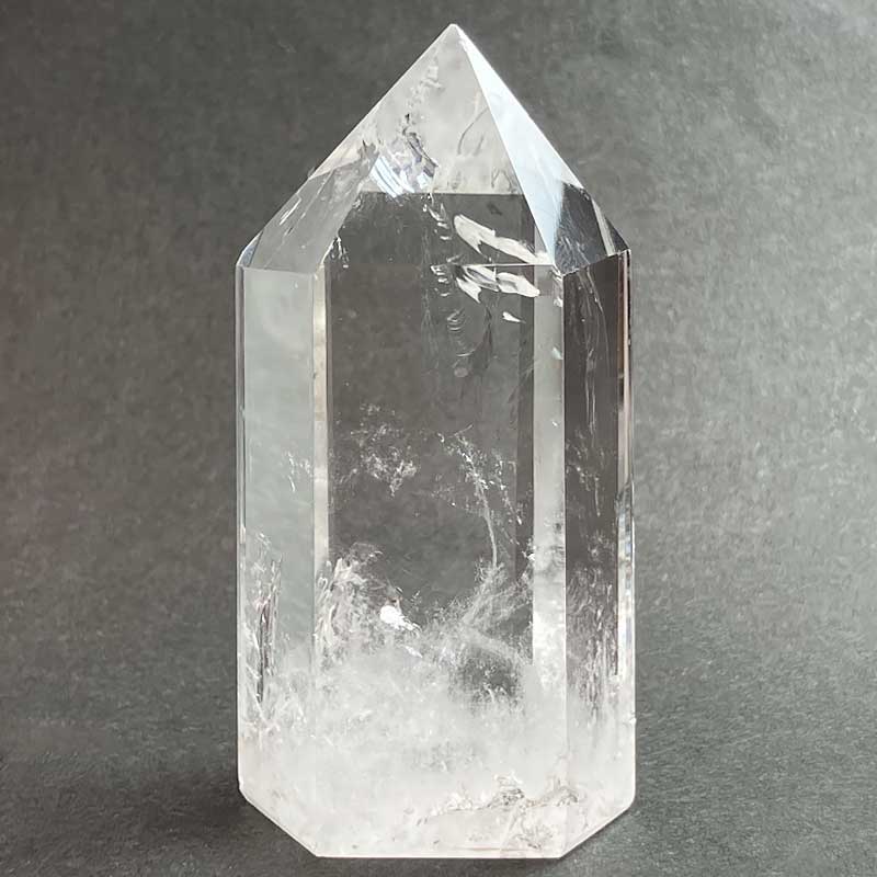 水晶ポイント　約100g　No,6171