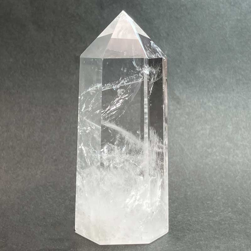 水晶ポイント　約100g　No,6172