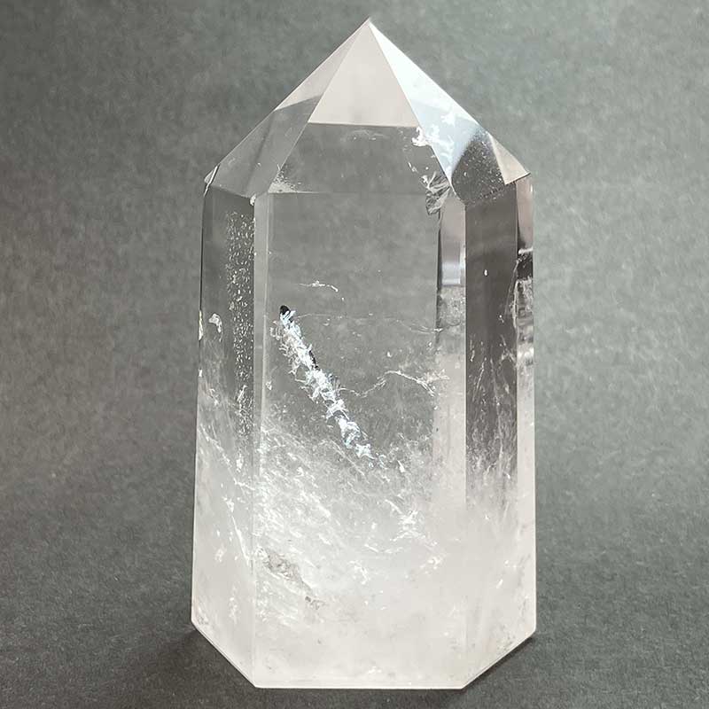 水晶ポイント　約150g　No,6177