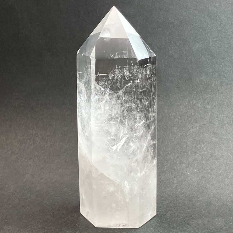 水晶ポイント　約160g　No,6180