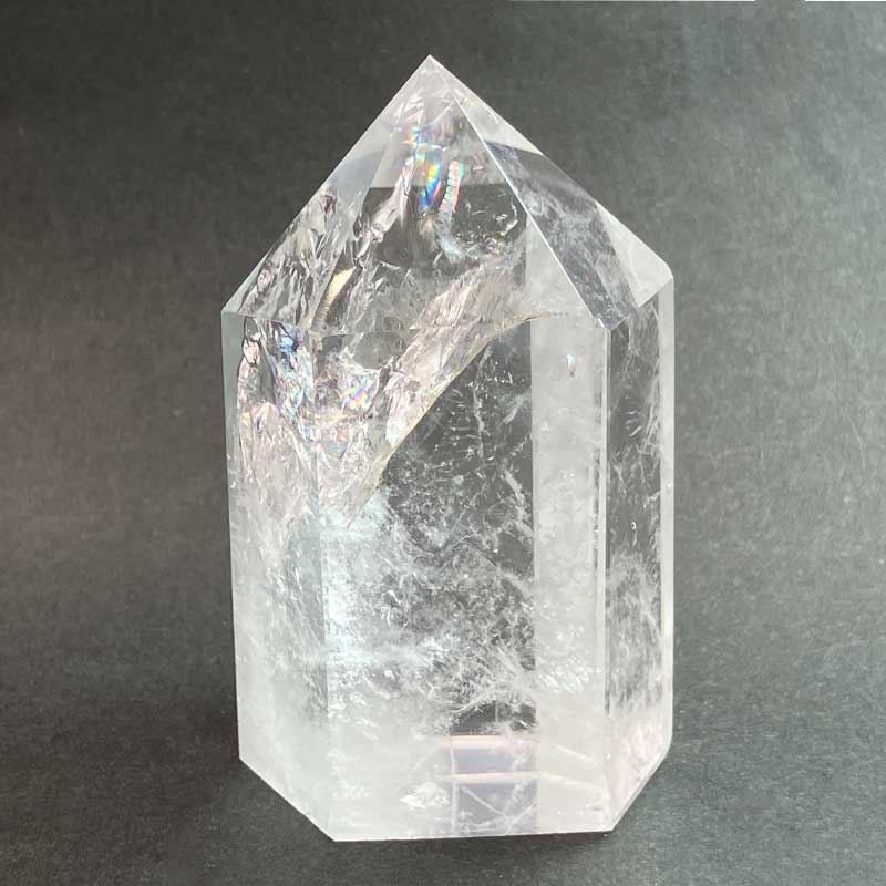 水晶ポイント　約180g　No,6181
