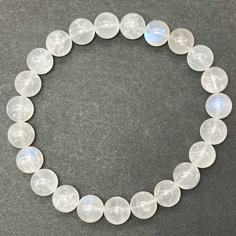 ブルームーンストーンブレス　8mm　No,6213