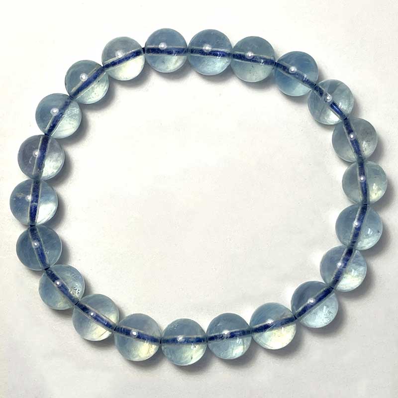 アクアマリンブレス A　20.0g/8mm　No,6218