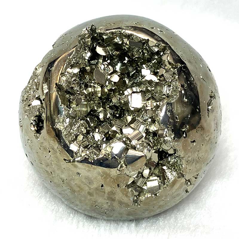 パイライト丸玉　約250ｇ　No,6265