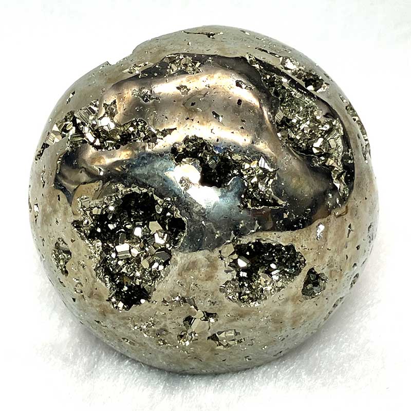 パイライト丸玉　約250ｇ　No,6266