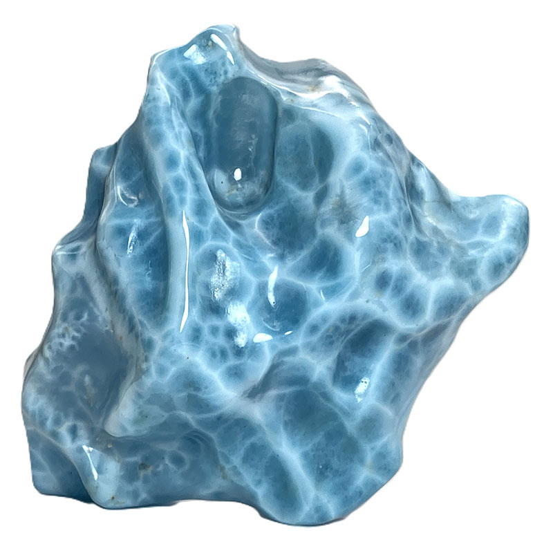 ラリマー置物 AA 約270g　No,4696