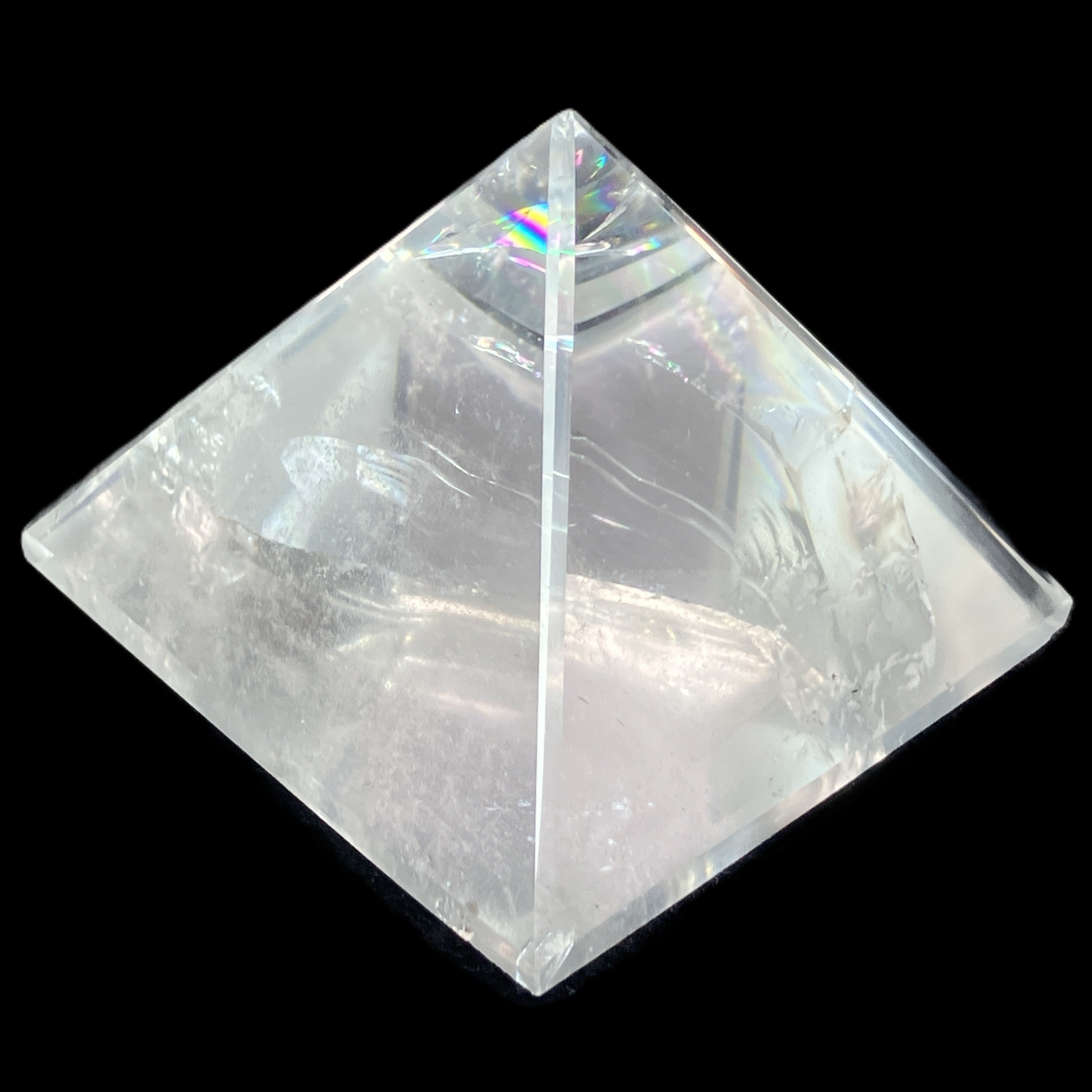 【決算】 水晶ピラミッド AA 約90g No,4801