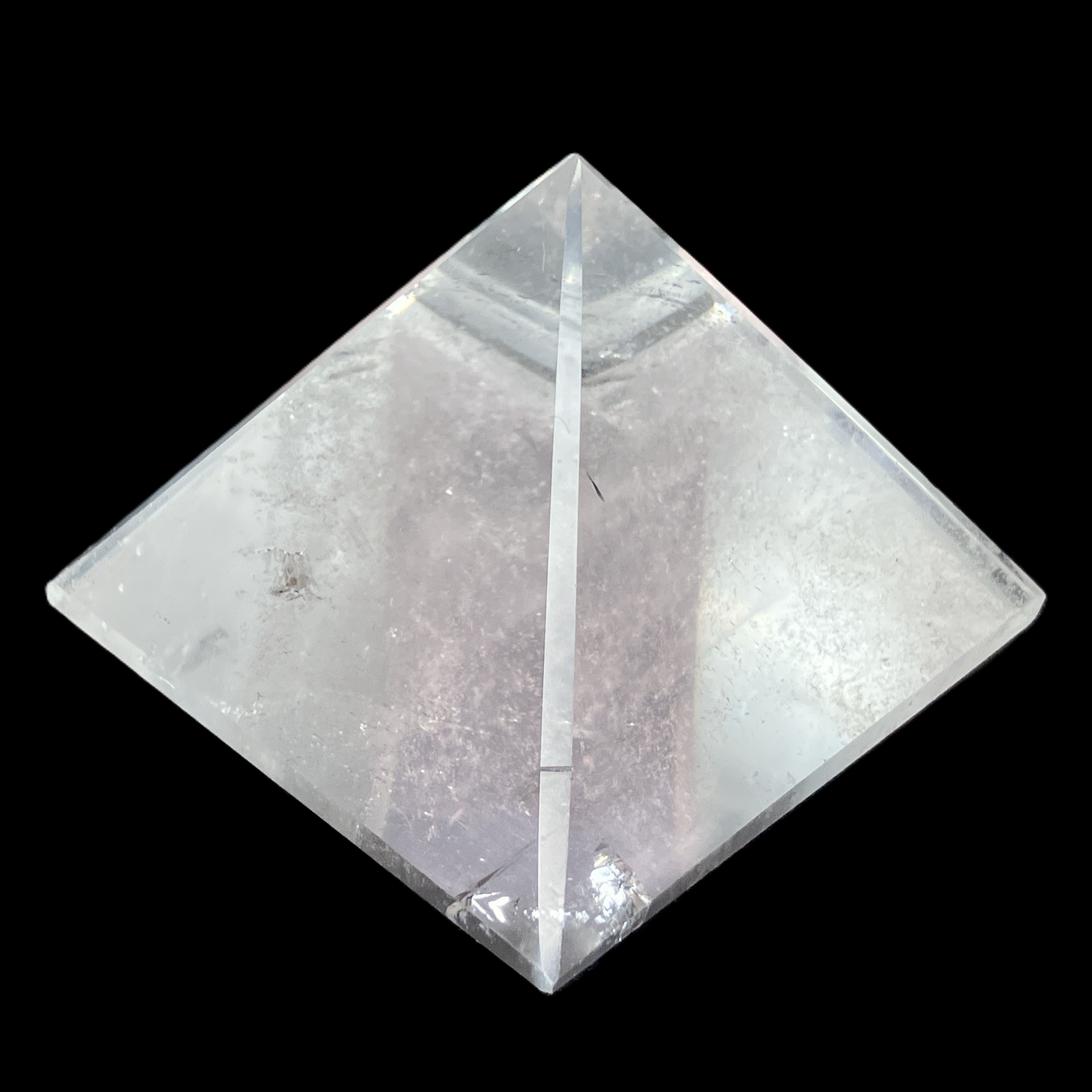 【決算】 水晶ピラミッド AA 約90g No,4802