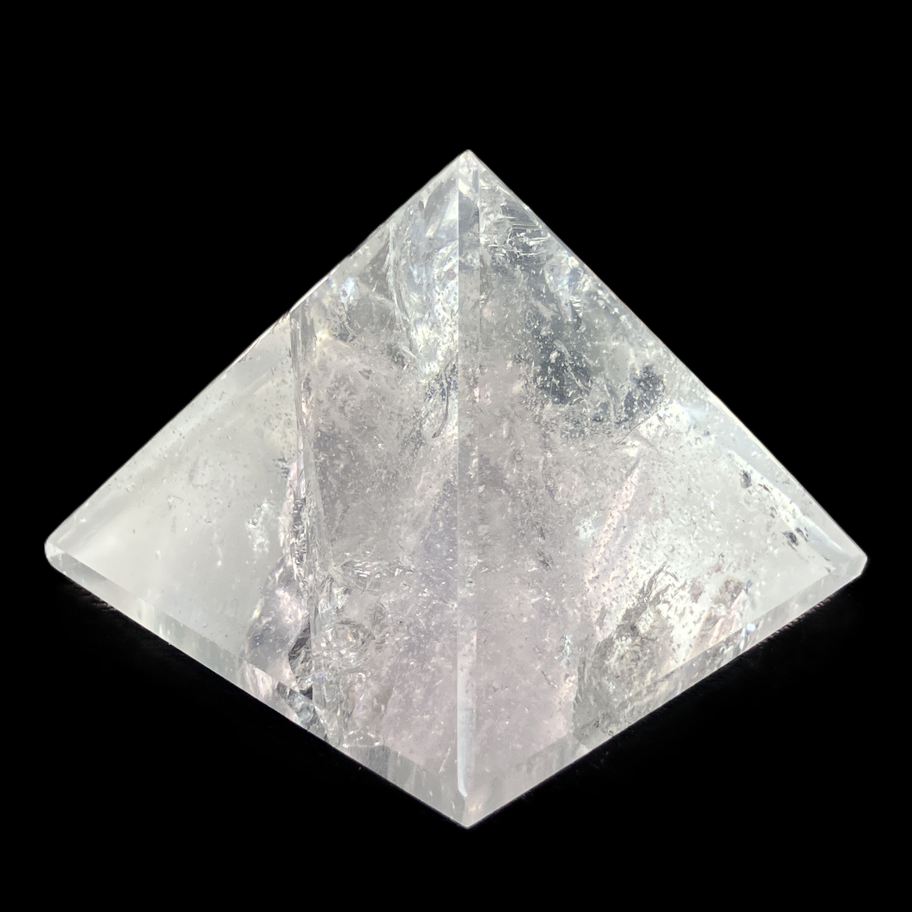 【決算】 水晶ピラミッド AA 約80g　No,4804